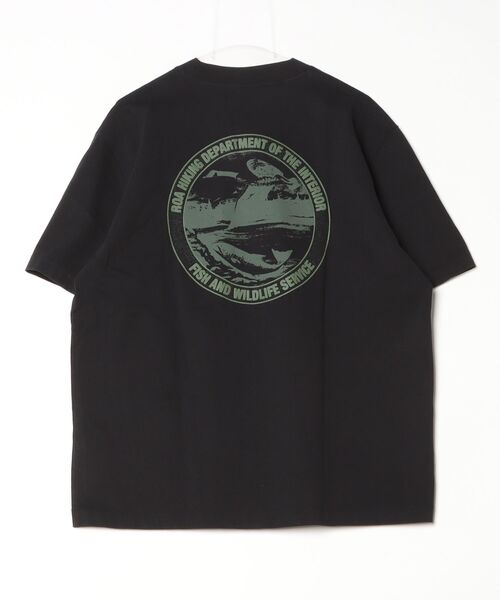 fridge（フリッジ）の「【ROA】ロア Service T Shirt（Tシャツ/カットソー・レディース・ブラック・MEDIUM）」の2枚目の写真