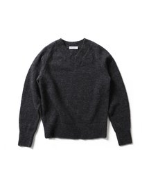 THOMASMORE（トーマスモア）の「クラウドモヘアニット - チャコール（ニット/セーター）」