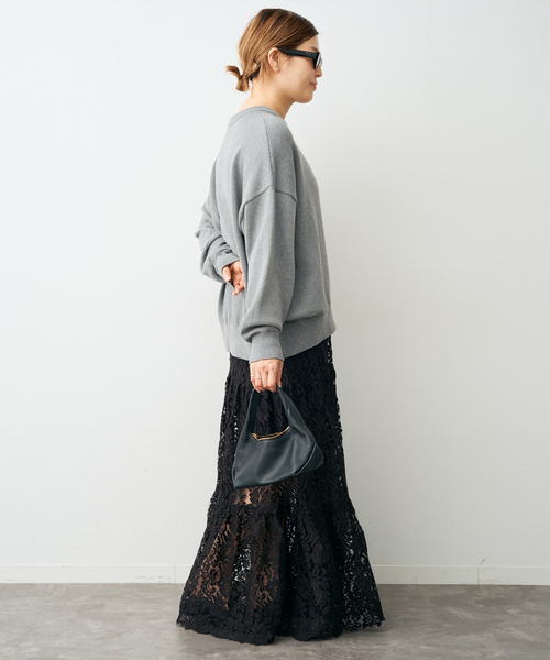 Deuxieme Classe（ドゥーズィエムクラス）の「*ベーシック ニット（ニット/セーター・レディース・グレー/ホワイト系その他/ネイビー/ベージュ・FREE）」の19枚目の写真