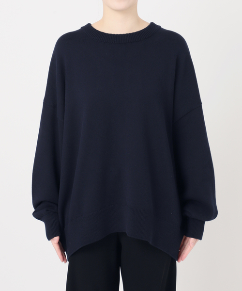 Deuxieme Classe（ドゥーズィエムクラス）の「*ベーシック ニット（ニット/セーター・レディース・グレー/ホワイト系その他/ネイビー/ベージュ・FREE）」の5枚目の写真