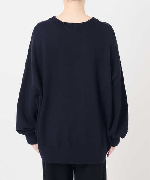 Deuxieme Classe（ドゥーズィエムクラス）の「*ベーシック ニット（ニット/セーター・レディース・グレー/ホワイト系その他/ネイビー/ベージュ・FREE）」の7枚目の写真