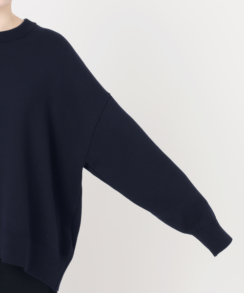 Deuxieme Classe（ドゥーズィエムクラス）の「*ベーシック ニット（ニット/セーター・レディース・グレー/ホワイト系その他/ネイビー/ベージュ・FREE）」の9枚目の写真