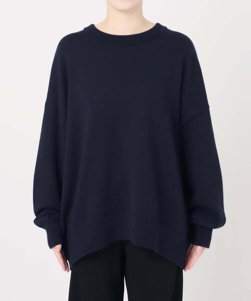 Deuxieme Classe(ドゥーズィエムクラス)の「*ベーシック ニット(ニット/セーター・レディース・グレー/ホワイト系その他/ネイビー/ベージュ・FREE)」の21枚目の写真