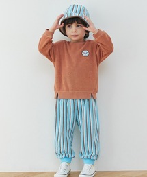 moimoln（モイモルン）の「【セットアップ】長袖トップス&ストライプパンツ（セットアップ）」