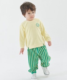 moimoln（モイモルン）の「【セットアップ】長袖トップス&ストライプパンツ（セットアップ）」