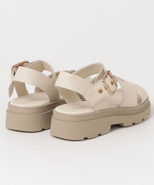 Clarks(クラークス)の「Orinoco3 Cross / オリノコ3クロス (クリームレザー)(サンダル・レディース・ホワイト・UK3/UK3.5/UK4/UK4.5/UK5/UK6/UK5.5)」の9枚目の写真