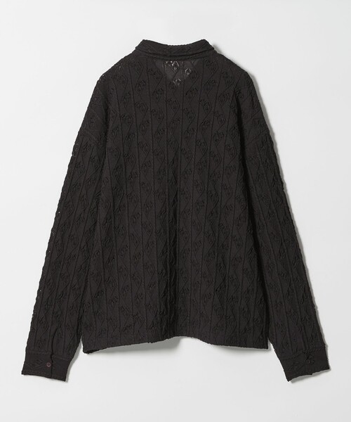 BEAUTY&YOUTH UNITED ARROWS(ビューティーアンドユースユナイテッドアローズ)の「<OWNESS>クリスピー リーフ ニット シャツ(カーディガン/ボレロ・メンズ・マスタード/ダークブラウン・L/M/S)」の17枚目の写真