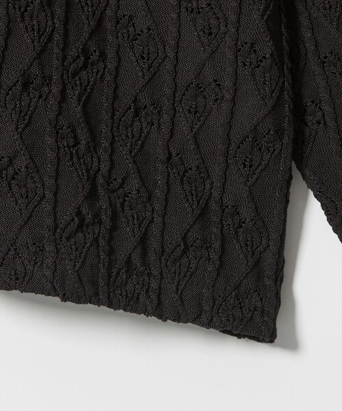 BEAUTY&YOUTH UNITED ARROWS(ビューティーアンドユースユナイテッドアローズ)の「<OWNESS>クリスピー リーフ ニット シャツ(カーディガン/ボレロ・メンズ・マスタード/ダークブラウン・L/M/S)」の21枚目の写真