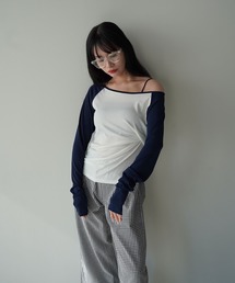 【SANSeLF】ベーシックラグラントップス saw26s016