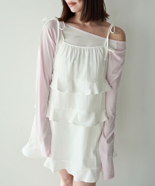 SANSeLF（サンセルフ）の「【SANSeLF】ベーシックラグラントップス saw26s016（その他トップス・レディース・ピンク/イエロー/ネイビー・FREE）」の18枚目の写真