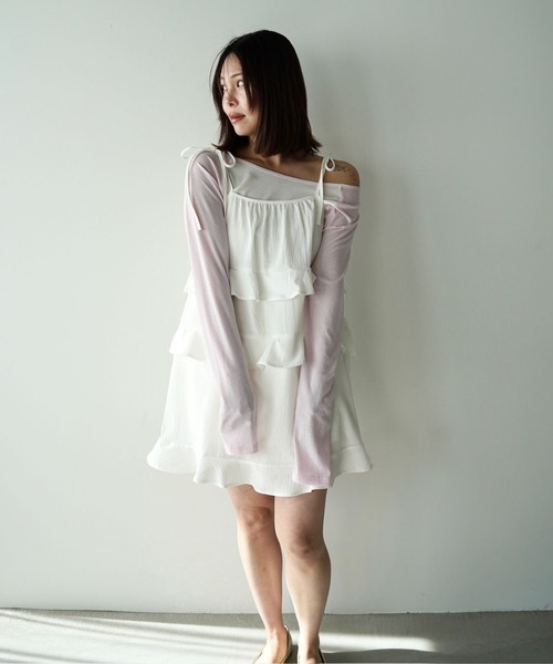 SANSeLF（サンセルフ）の「【SANSeLF】ベーシックラグラントップス saw26s016（その他トップス・レディース・ピンク/イエロー/ネイビー・FREE）」の20枚目の写真