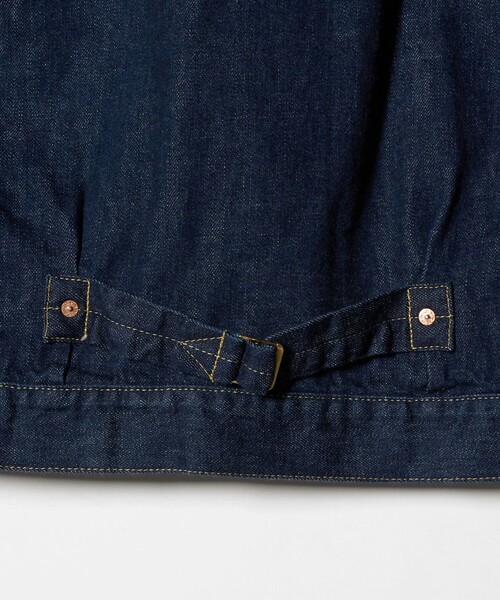 SCYE BASICS（サイベーシックス）の「＜SCYE BASICS＞ TYPE1/デニム ジャケット（デニムジャケット・メンズ・ネイビー・36/40/38）」の6枚目の写真