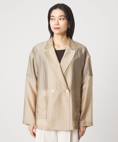 お値下げ致しました✨René ストライプジャケット ベージュ セール】 WYTHE NEW YORK: Mustang Fringe Leather Jacket （その他