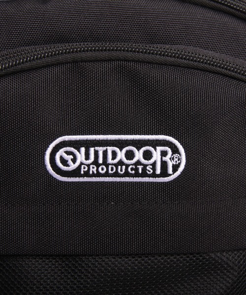 OUTDOOR PRODUCTS（アウトドアプロダクツ）の「軽量 大容量バックパック 32L（バックパック/リュック・レディース・ブラック×ホワイト/ピンク/ブルー/ブラック・FREE）」の13枚目の写真
