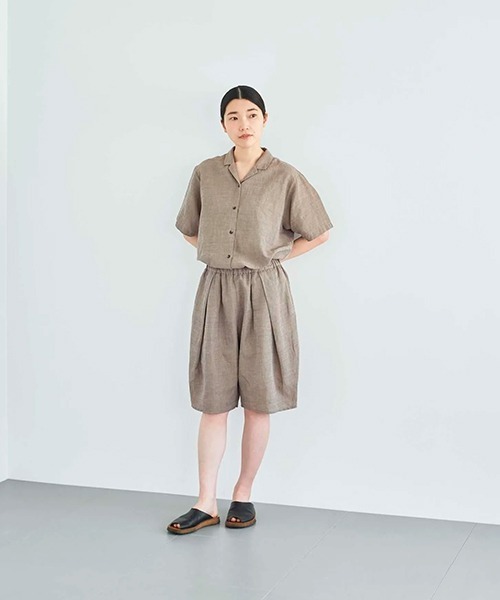 HAU(ハウ)の「パンツ ”soil”(その他パンツ・レディース・ダークブラウン・MEDIUM)」の2枚目の写真