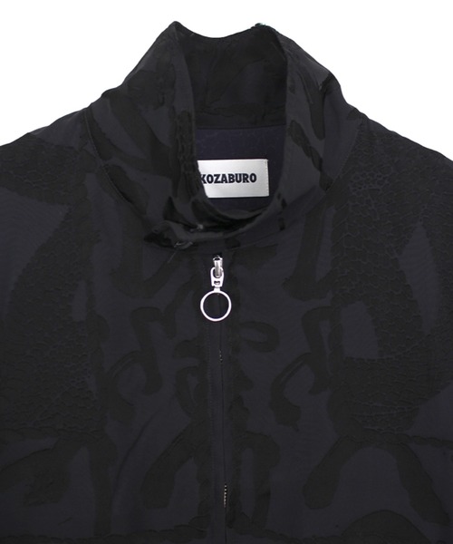 KOZABURO(コウザブロウ)の「【KOZABURO/コウザブロウ】OPAL SWING JACKET(ブルゾン・メンズ・ブラック/ベージュ・1/2)」の5枚目の写真