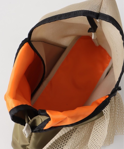 Cepica（セピカ）の「【RISLEY×OUTDOOR PRODUCT】トライアングルフリルメッシュmini（トートバッグ・レディース・ベージュ系その他/ブラック系その他/グレー系その他・FREE）」の14枚目の写真