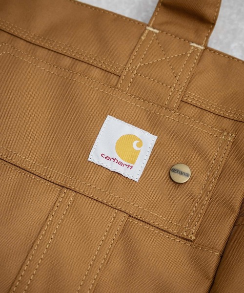 Carhartt（カーハート）の「Carhartt カーハート Horizontal Zip Tote/ホリゾンタルジップ横型トートバッグ（トートバッグ・メンズ・ブラウン/ブラック・FREE）」の17枚目の写真