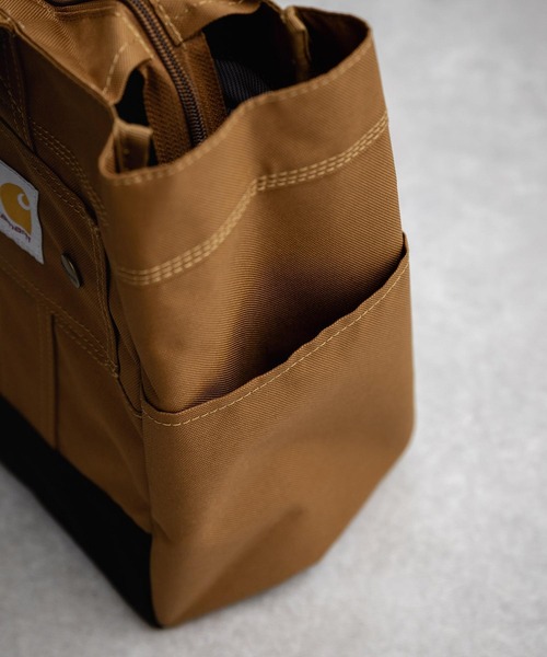 Carhartt（カーハート）の「Carhartt カーハート Horizontal Zip Tote/ホリゾンタルジップ横型トートバッグ（トートバッグ・メンズ・ブラウン/ブラック・FREE）」の19枚目の写真