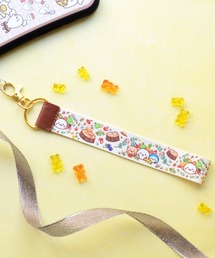 M-factory（エムファクトリー）の「ハンド ストラップ キャラクター スマホストラップ しろたん「ハンドストラップ」（スマホグッズ）」