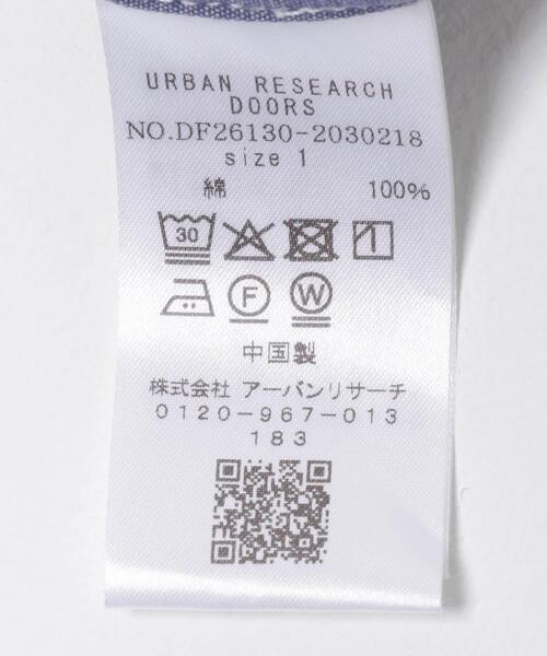 FORK&SPOON（フォークアンドスプーン）の「FORK&SPOON　ビッグシャンブレーシャツ（シャツ/ブラウス・レディース・ブルー/アイボリー・1）」の14枚目の写真