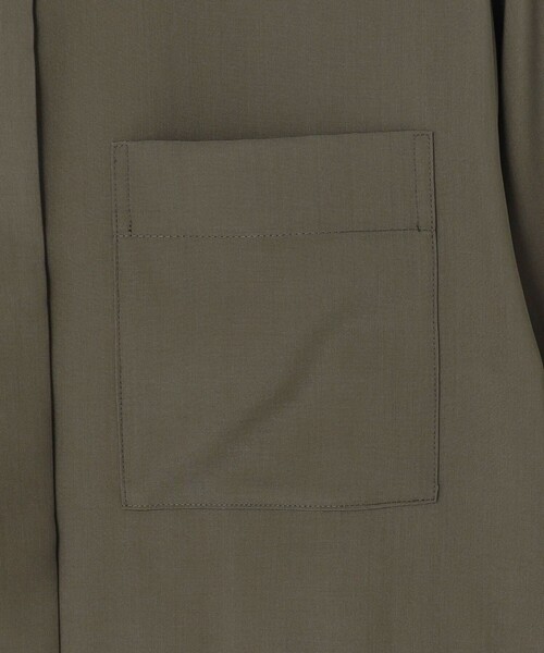 J.PRESS（ジェイプレス）の「【冷房対策に】RELAXION Sheer ボイル ブラウス（シャツ/ブラウス・レディース・ネイビー系/カーキ系/ベージュ系・T15/T13）」の11枚目の写真