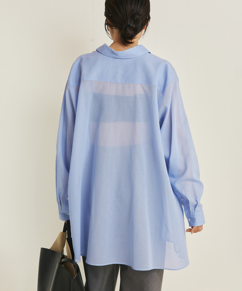 Sheer Tent Line シャツ（シャツ/ブラウス）｜Plage（プラージュ）の