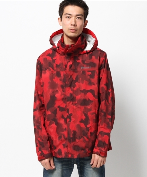 MARMOT（マーモット）の「ナノプロ　グリーンポイントジャケット(nano pro Green Point Jacket)（マウンテンパーカー・メンズ・ブルー/レッド/ブラック・MEDIUM/LARGE/X-LARGE/SMALL）」の3枚目の写真