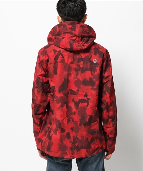 MARMOT（マーモット）の「ナノプロ　グリーンポイントジャケット(nano pro Green Point Jacket)（マウンテンパーカー・メンズ・ブルー/レッド/ブラック・MEDIUM/LARGE/X-LARGE/SMALL）」の5枚目の写真