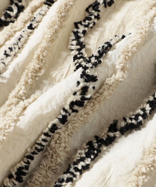 ASEEDONCLOUD（アシードンクラウド）の「ASEEDONCLOUD / market shirt coat（ワンピース・レディース・オフホワイト・SMALL）」の8枚目の写真