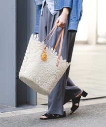 RODE SKO | フラワーチャームトートバッグ(トートバッグ)