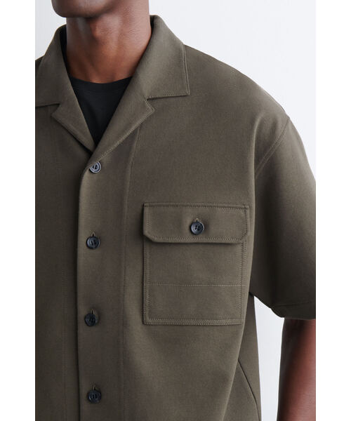 COS(コス)の「コットンユーティリティシャツ(シャツ/ブラウス・メンズ・ブラウン/ホワイト系・XS/XL/L/M/S)」の12枚目の写真