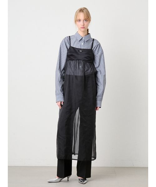 SORIN（ソリン　）の「Embroidered Basic Shirt/エンブロイダード ベーシックシャツ（シャツ/ブラウス・レディース・ライトブルー/ホワイト/ストライプ・38）」の14枚目の写真