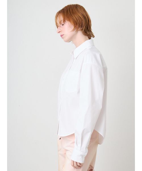 SORIN（ソリン　）の「Embroidered Basic Shirt/エンブロイダード ベーシックシャツ（シャツ/ブラウス・レディース・ライトブルー/ホワイト/ストライプ・38）」の17枚目の写真