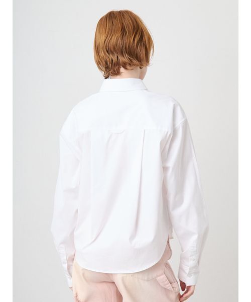 SORIN（ソリン　）の「Embroidered Basic Shirt/エンブロイダード ベーシックシャツ（シャツ/ブラウス・レディース・ライトブルー/ホワイト/ストライプ・38）」の18枚目の写真