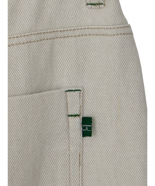 ELCHELE（エルチェレ）の「INSIDE RIPPED HOLE COLOR DENIM（デニム