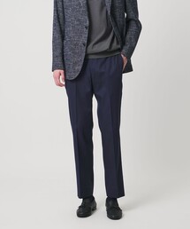 UNITED ARROWS（ユナイテッドアローズ）の「クールモーション ドビー サイドエクステンド ノープリーツスラックス COMFORT EASY‐MODEL　接触冷感　吸水速乾　ヨコストレッチ（スラックス）」
