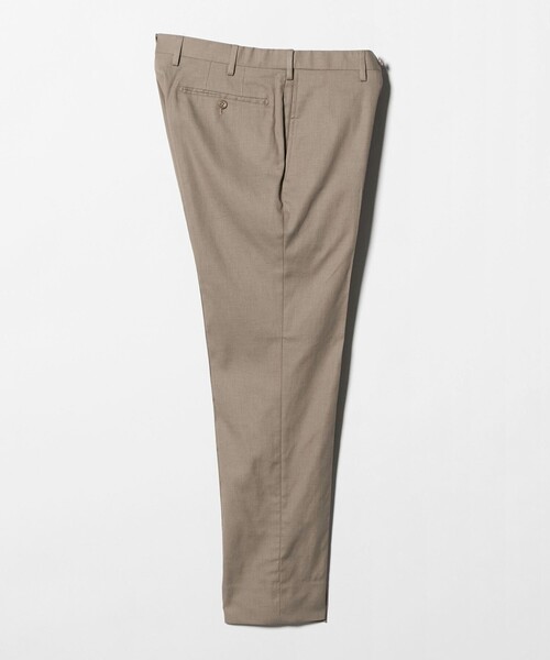 UNITED ARROWS（ユナイテッドアローズ）の「クールモーション ドビー サイドエクステンド ノープリーツスラックス COMFORT EASY‐MODEL　接触冷感　吸水速乾　ヨコストレッチ（スラックス・メンズ・ネイビー/ベージュ/ダークグレー・50/48/46/44）」の4枚目の写真