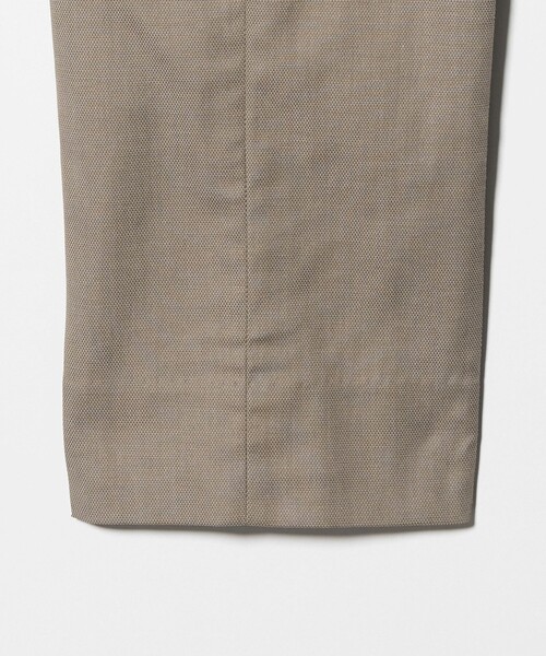 UNITED ARROWS（ユナイテッドアローズ）の「クールモーション ドビー サイドエクステンド ノープリーツスラックス COMFORT EASY‐MODEL　接触冷感　吸水速乾　ヨコストレッチ（スラックス・メンズ・ネイビー/ベージュ/ダークグレー・50/48/46/44）」の13枚目の写真