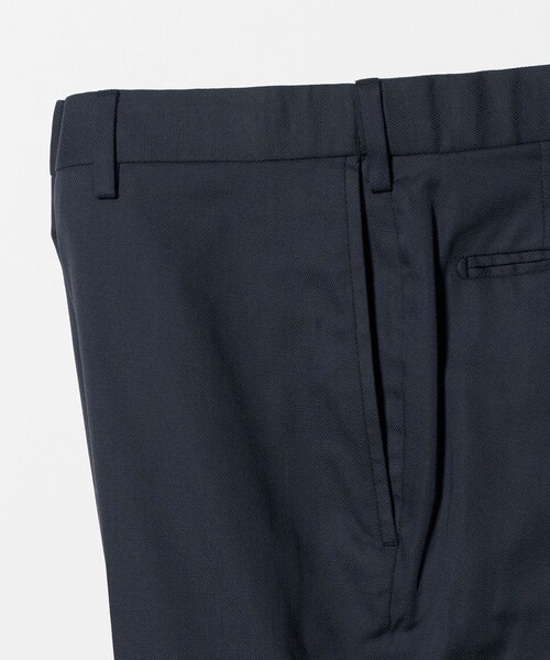 UNITED ARROWS（ユナイテッドアローズ）の「クールモーション ドビー サイドエクステンド ノープリーツスラックス COMFORT EASY‐MODEL　接触冷感　吸水速乾　ヨコストレッチ（スラックス・メンズ・ネイビー/ベージュ/ダークグレー・50/48/46/44）」の15枚目の写真