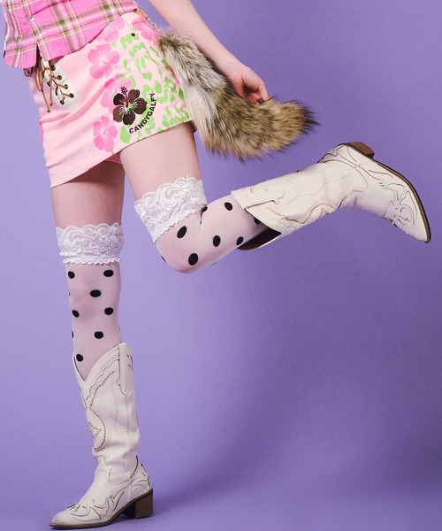 GALFY(ガルフィー)の「GALFY-ロコギャルスカンツ☆彡(スカート・レディース・ブラウン/ピンク・FREE)」の1枚目の写真