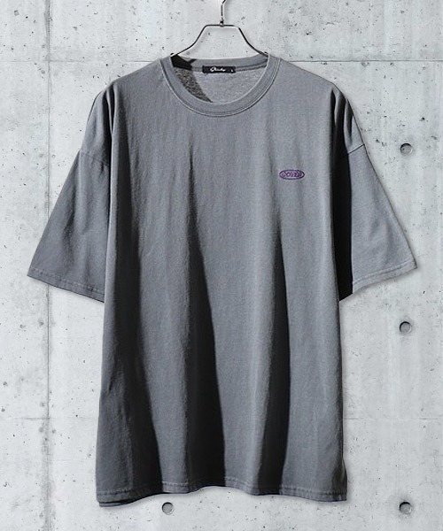 SHISKY（シスキー）の「ピグメント オーバーサイズTシャツ（Tシャツ/カットソー・メンズ・グレー系その他3/グレー系その他2/その他1/グレー系その他5/グレー系その他4/その他3/その他2/グレー系その他6/チャコールグレー/その他/グレー系その他/グレー系その他7・M/XL/L）」の10枚目の写真