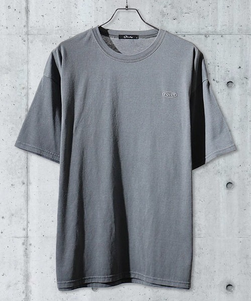 SHISKY（シスキー）の「ピグメント オーバーサイズTシャツ（Tシャツ/カットソー・メンズ・グレー系その他3/グレー系その他2/その他1/グレー系その他5/グレー系その他4/その他3/その他2/グレー系その他6/チャコールグレー/その他/グレー系その他/グレー系その他7・M/XL/L）」の9枚目の写真