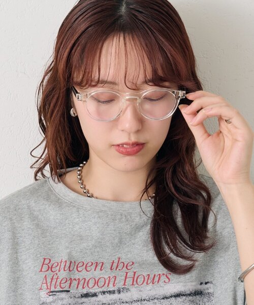 mystic（ミスティック）の「マーブルクリアメガネ（メガネ・レディース・クリア・ONE SIZE）」の3枚目の写真