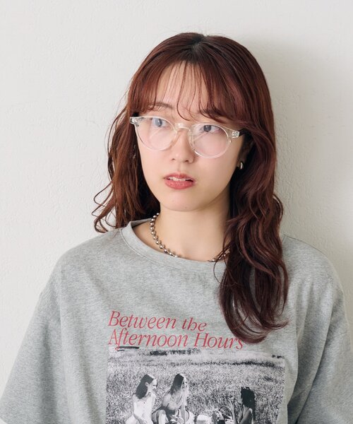 mystic（ミスティック）の「マーブルクリアメガネ（メガネ・レディース・クリア・ONE SIZE）」の4枚目の写真