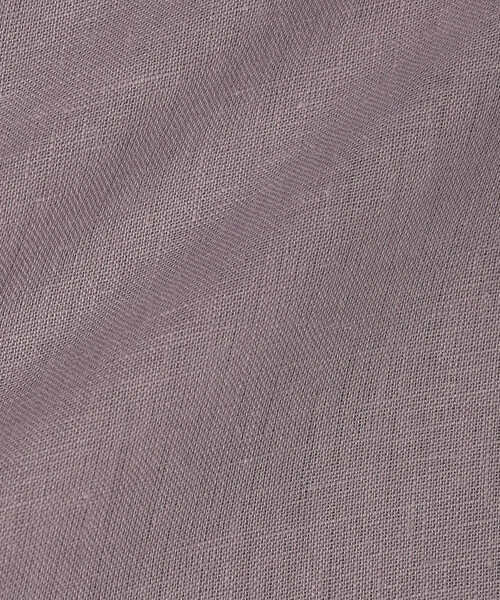 BASERANGE（ベースレンジ）の「Baserange/ベースレンジ LARVA TOP / TSLA-FL-SP26 / リネン タンクトップ（キャミソール・レディース・ラベンダー・SMALL）」の4枚目の写真