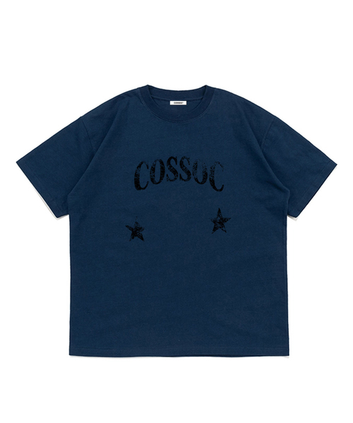 COSO(コソ)の「CCスタースター半袖Tシャツ (8 COLORS)(Tシャツ/カットソー・レディース・ホワイト/ライトグレー/ネイビー/グリーン/バーガンディー/グレー/チャコール/ブラック・SMALL/MEDIUM/LARGE)」の7枚目の写真