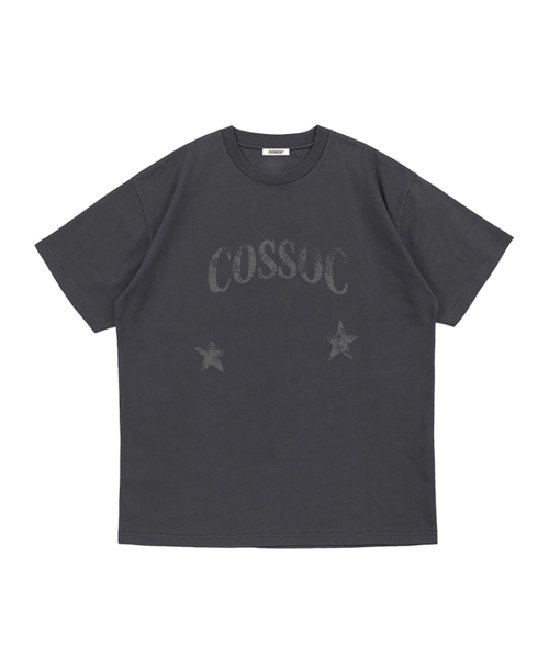 COSO(コソ)の「CCスタースター半袖Tシャツ (8 COLORS)(Tシャツ/カットソー・レディース・ホワイト/ライトグレー/ネイビー/グリーン/バーガンディー/グレー/チャコール/ブラック・SMALL/MEDIUM/LARGE)」の16枚目の写真