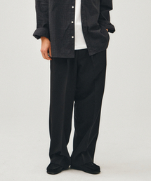 LETTERCOMO（レテルコモ）の「感嘆ワイドスラックスブラック（スラックス）」