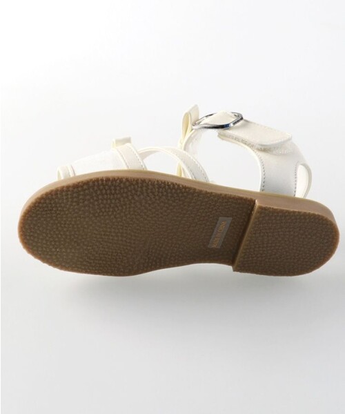 BRANSHES（ブランシェス）の「シアーリボンサンダル（サンダル・キッズ・ブラック/アイボリー・15.0cm/18.0cm/17.0cm/19.0cm/20.0cm/16.0cm）」の8枚目の写真